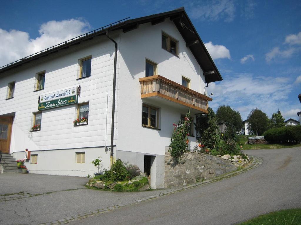 Hotel Pension zum Lusenblick Mauth Exterior foto